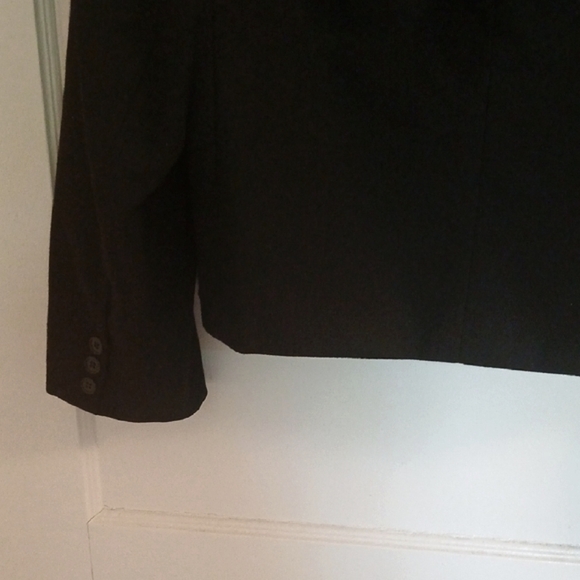 Evan Picone Black Blazer Professional Suit Jacket - Picture 11 of 13
